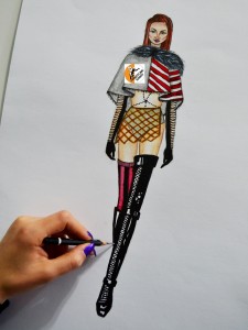 Resim kursu portre çalışması