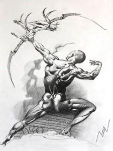 Güzel Sanatlara Hazırlık Resim Kursunda Anatomi Çizimleri