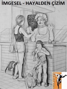 Anatomi- Sanat- Evi- öğrencilerimizin- dönerci- konulu- üç- figürlü- hayalden- imgesel- çizim