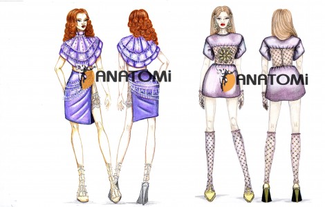 Portfolyo Hazırlık Moda tasarım Özel yetenek  sınavlarına hazırlık.