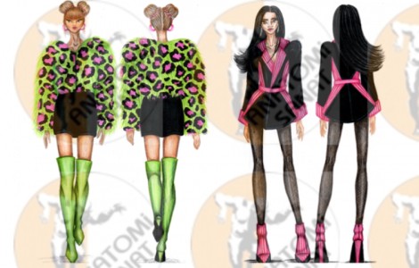 Portfolyo Hazırlık Moda tasarım Özel yetenek  sınavlarına hazırlık.